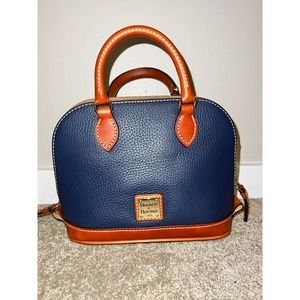 Dooney & Bourke Navy Blue Bitsy Bag